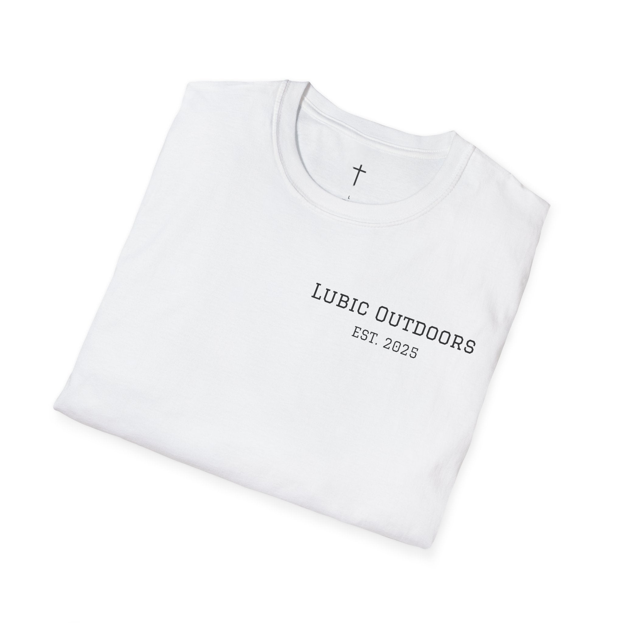 Turkey Illustration T-Shirt — "Lubic Outdoors" Back Print