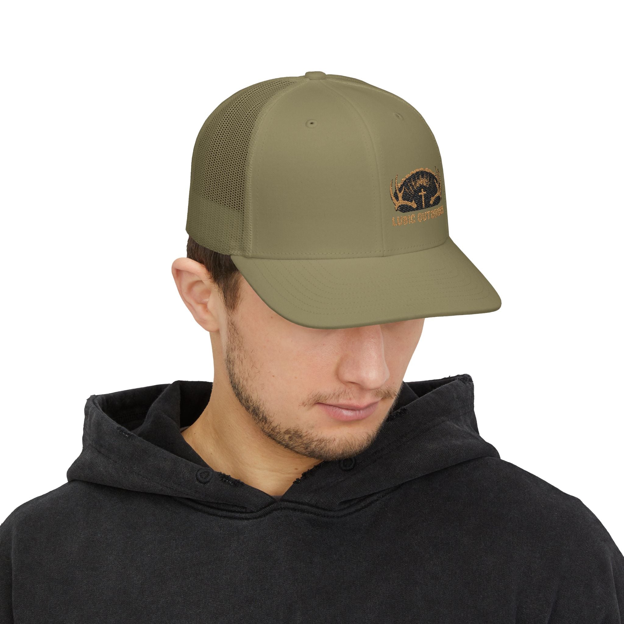 Embroidered Trucker Cap – Lubic Outdoors Logo Snapback