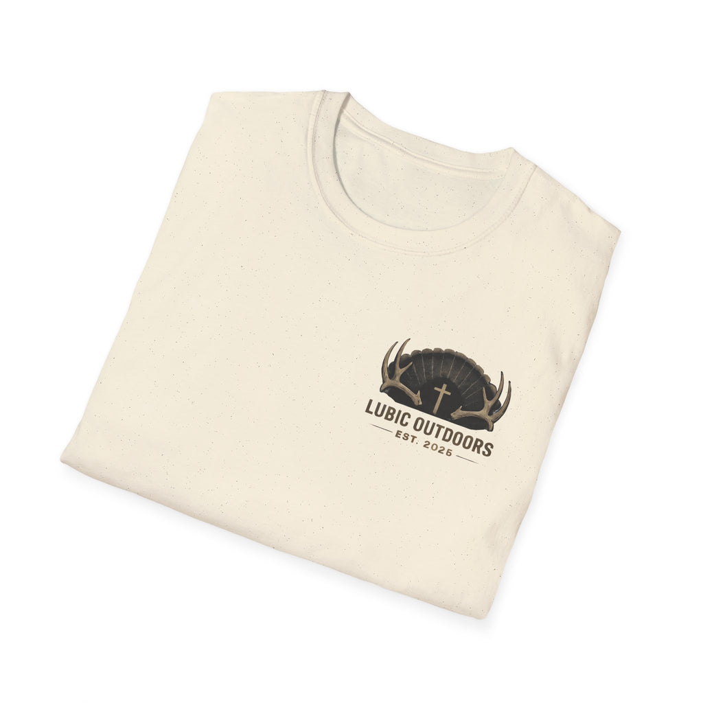 Lubic Outdoors Logo T-Shirt — Faith, Family & Outdoors Hunting Tee