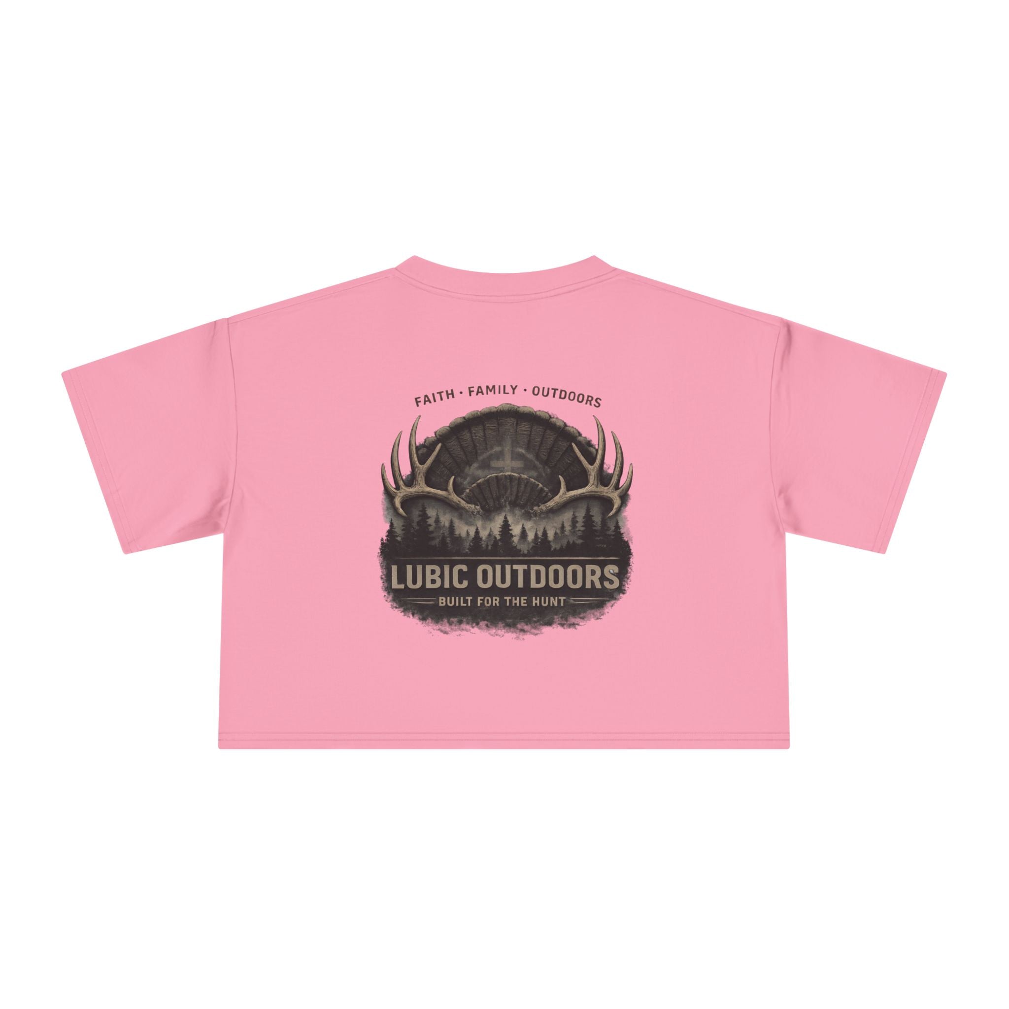 Lubic Outdoors Women's Crop Top  - “Faith Family Outdoors”