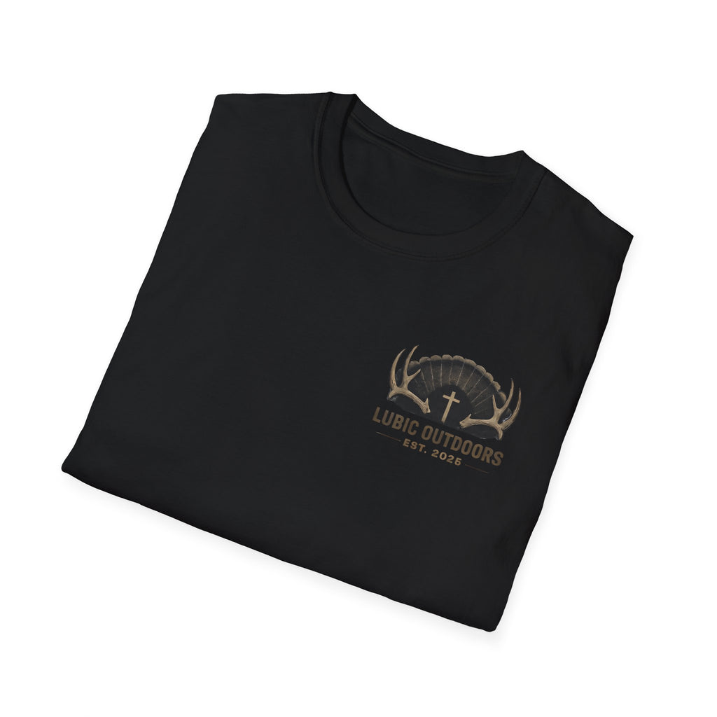 Lubic Outdoors Logo T-Shirt — Faith, Family & Outdoors Hunting Tee