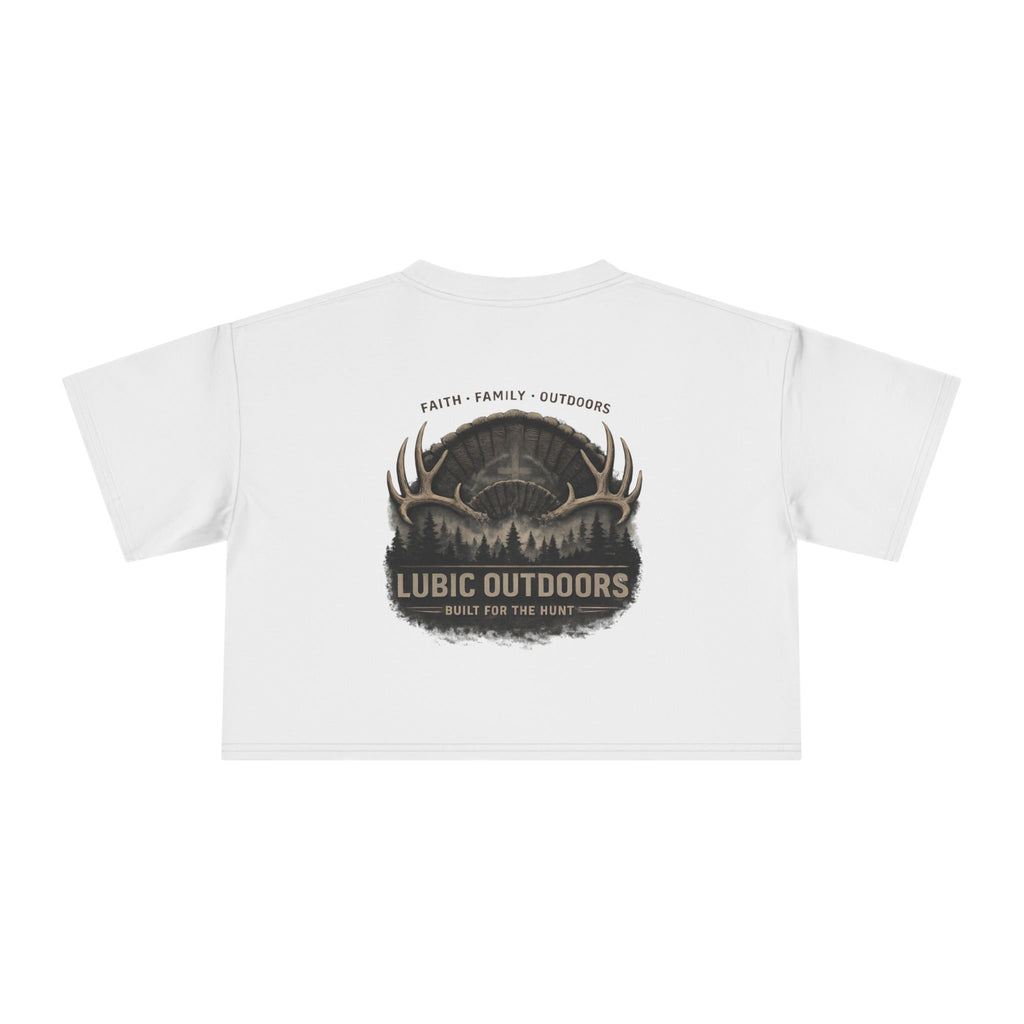 Lubic Outdoors Women's Crop Top  - “Faith Family Outdoors”