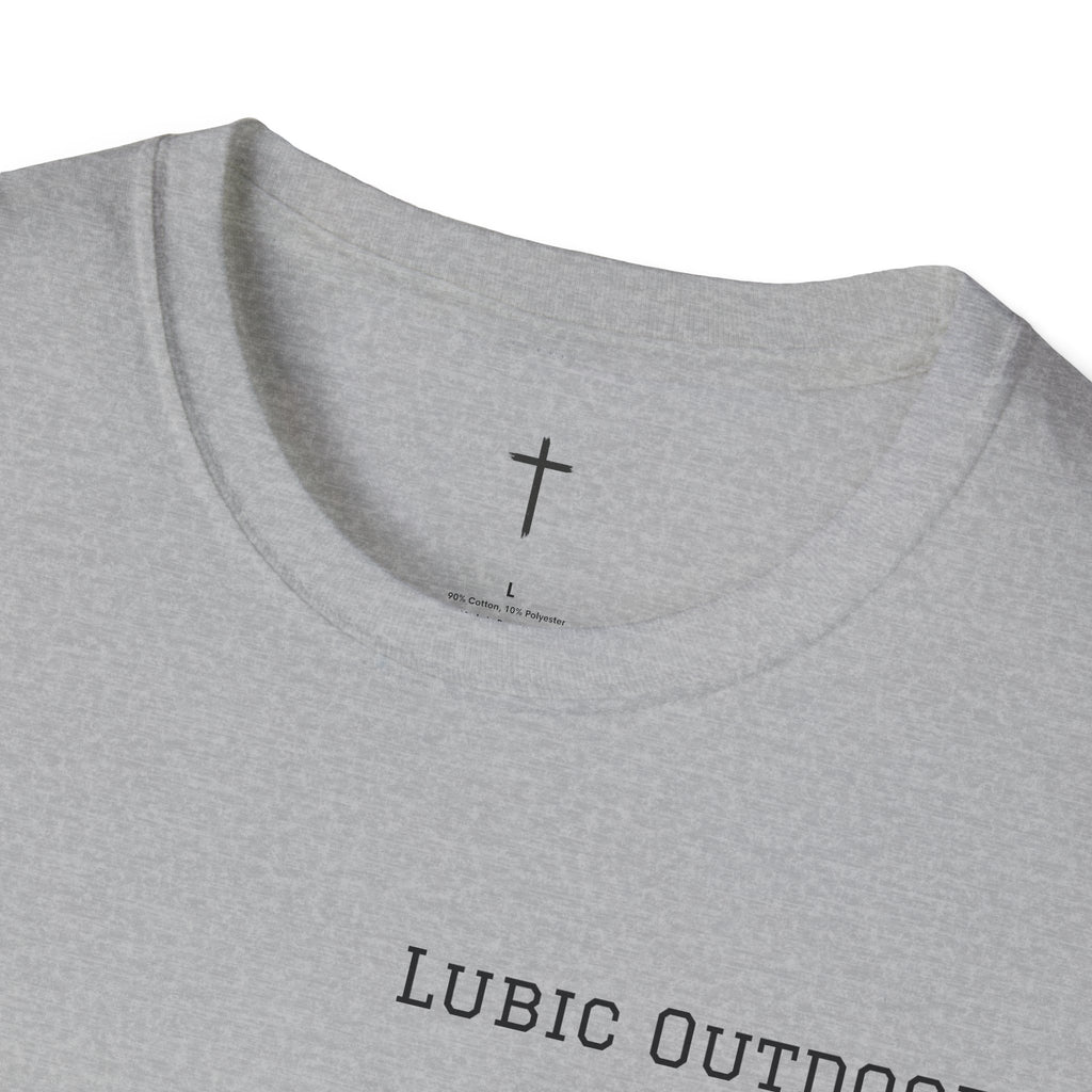 Turkey Illustration T-Shirt — "Lubic Outdoors" Back Print