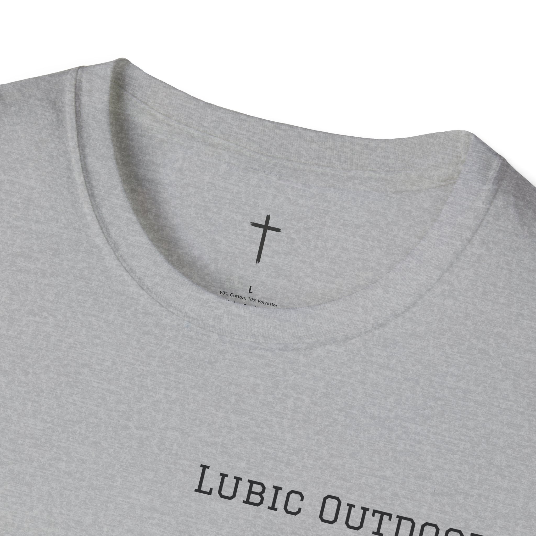 Turkey Illustration T-Shirt — "Lubic Outdoors" Back Print