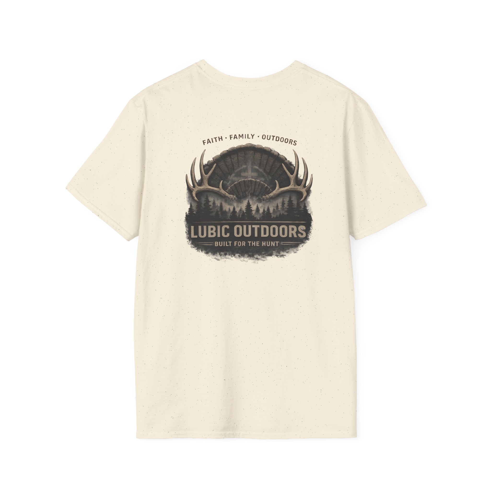 Lubic Outdoors Logo T-Shirt — Faith, Family & Outdoors Hunting Tee