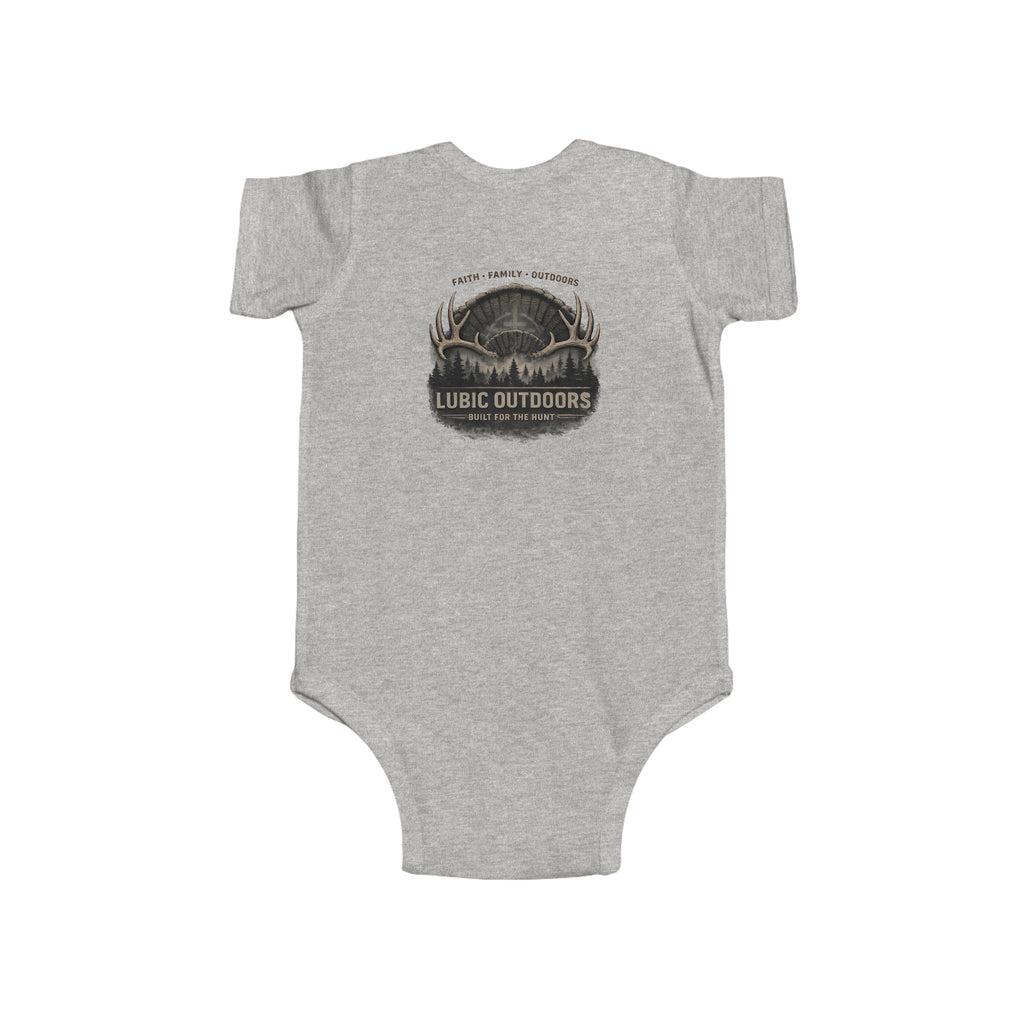 Lubic Outdoors Infant Bodysuit — Logo design