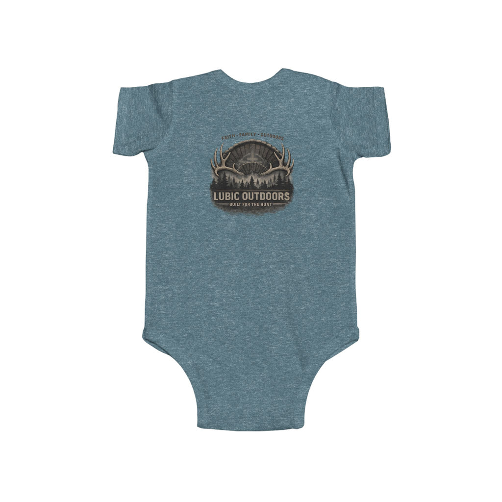 Lubic Outdoors Infant Bodysuit — Logo design