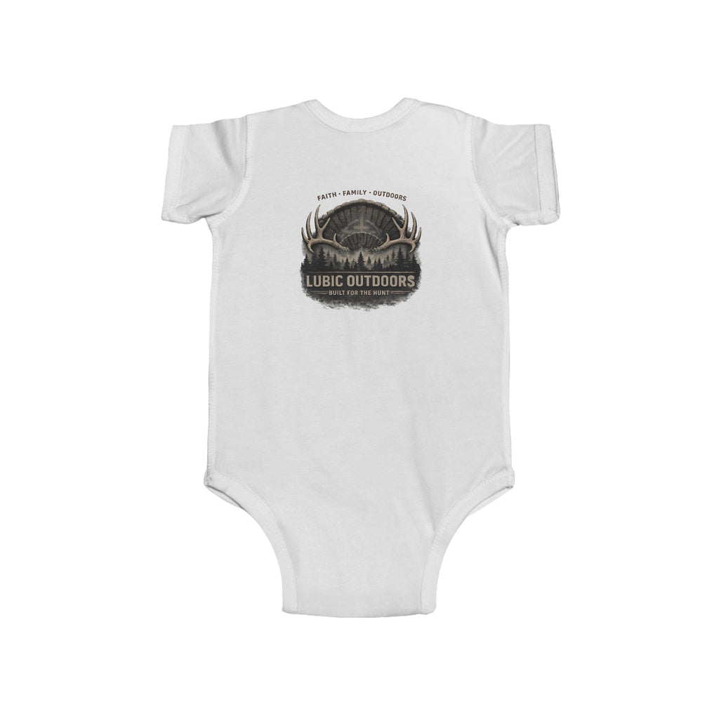 Lubic Outdoors Infant Bodysuit — Logo design