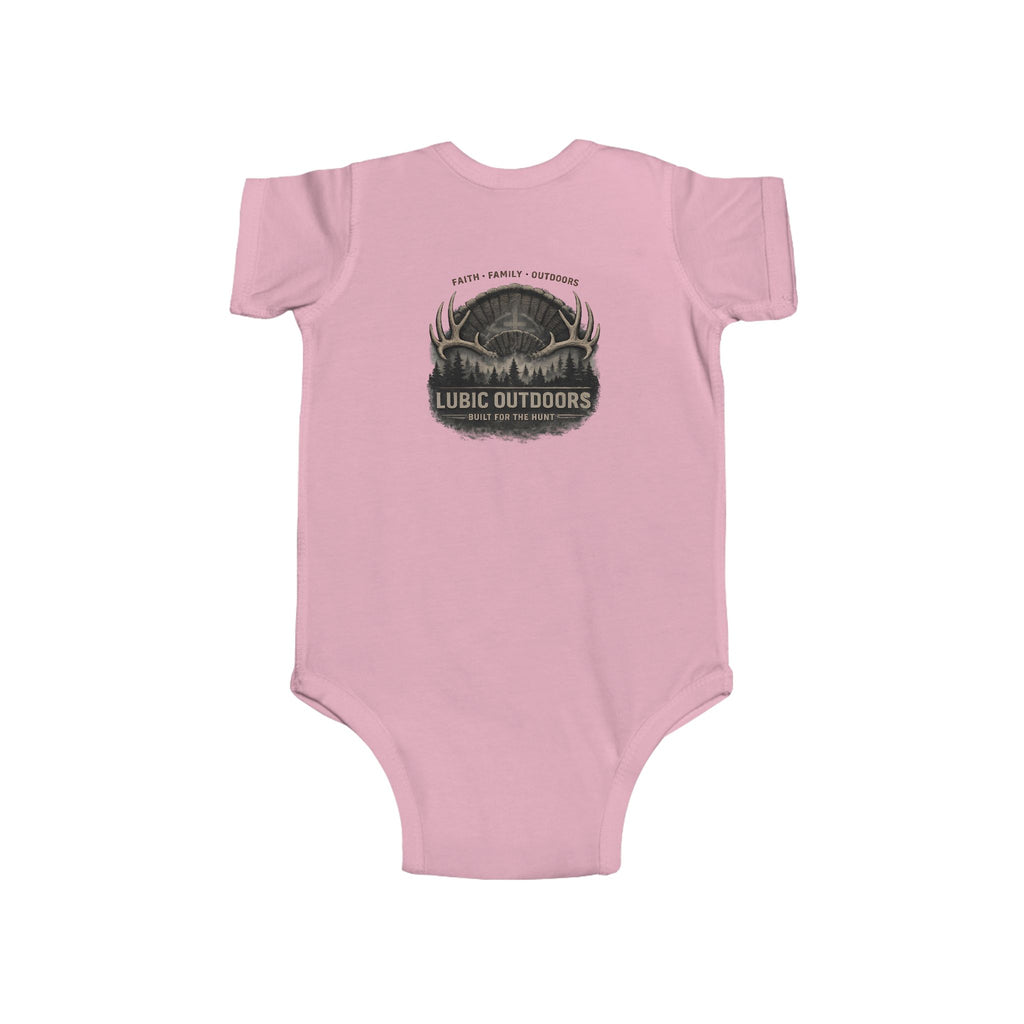 Lubic Outdoors Infant Bodysuit — Logo design