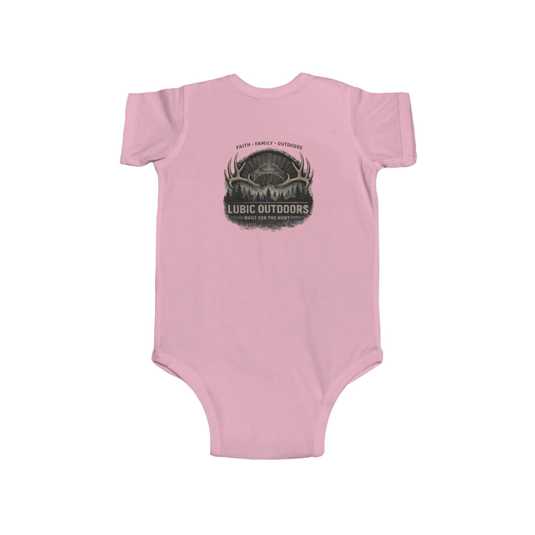 Lubic Outdoors Infant Bodysuit — Logo design