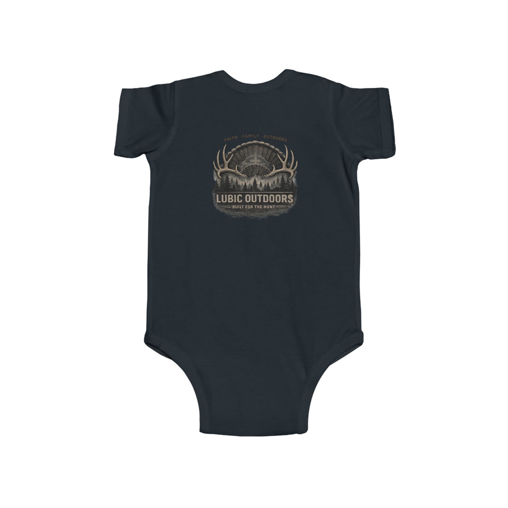 Lubic Outdoors Infant Bodysuit — Logo design