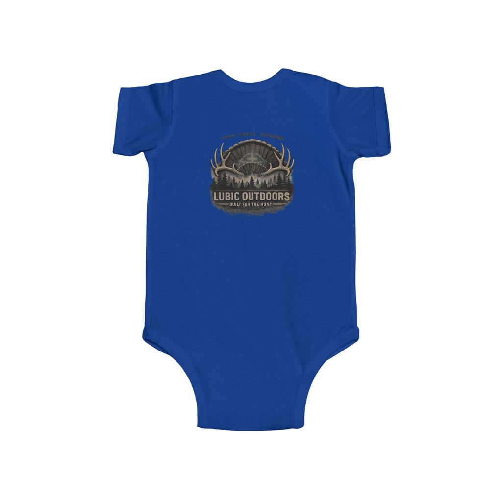 Lubic Outdoors Infant Bodysuit — Logo design
