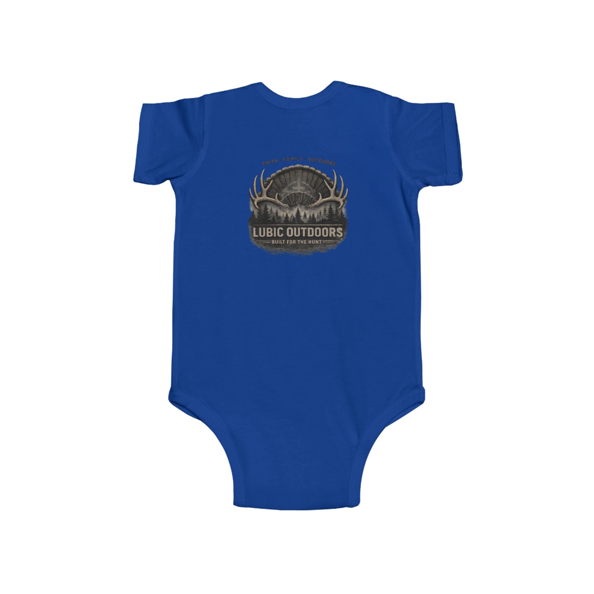Lubic Outdoors Infant Bodysuit — Logo design