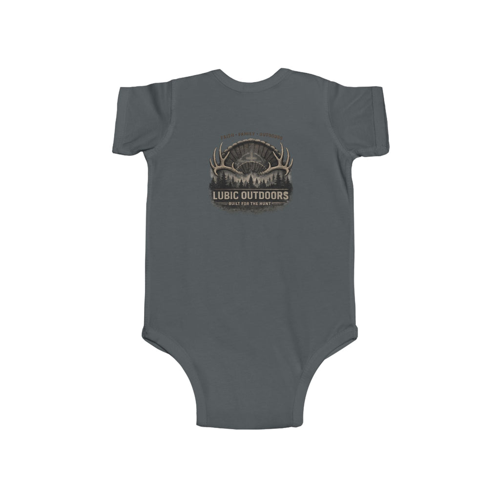 Lubic Outdoors Infant Bodysuit — Logo design