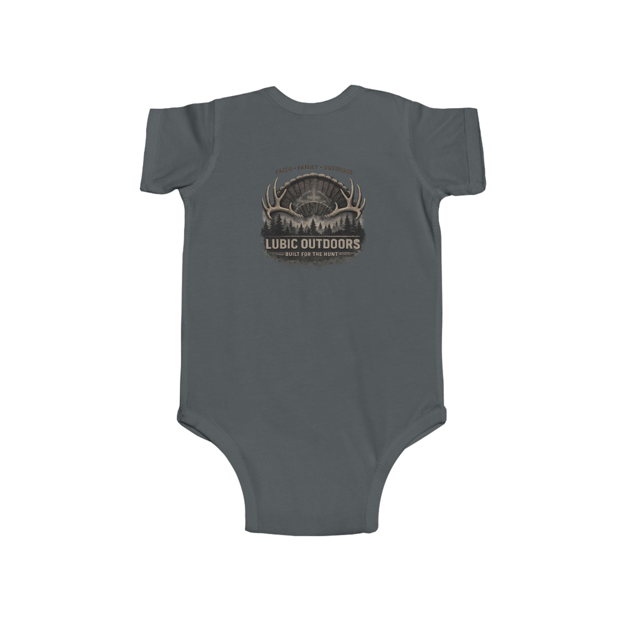 Lubic Outdoors Infant Bodysuit — Logo design