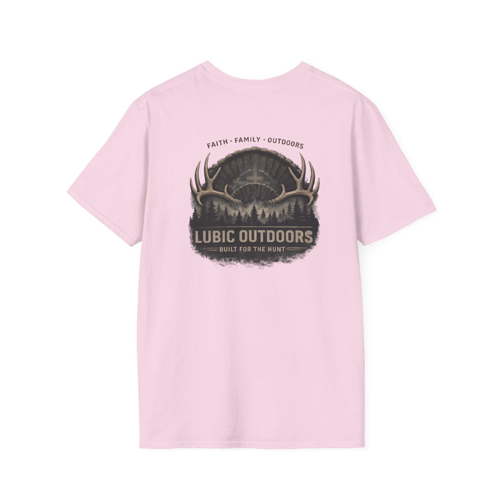 Lubic Outdoors Logo T-Shirt — Faith, Family & Outdoors Hunting Tee