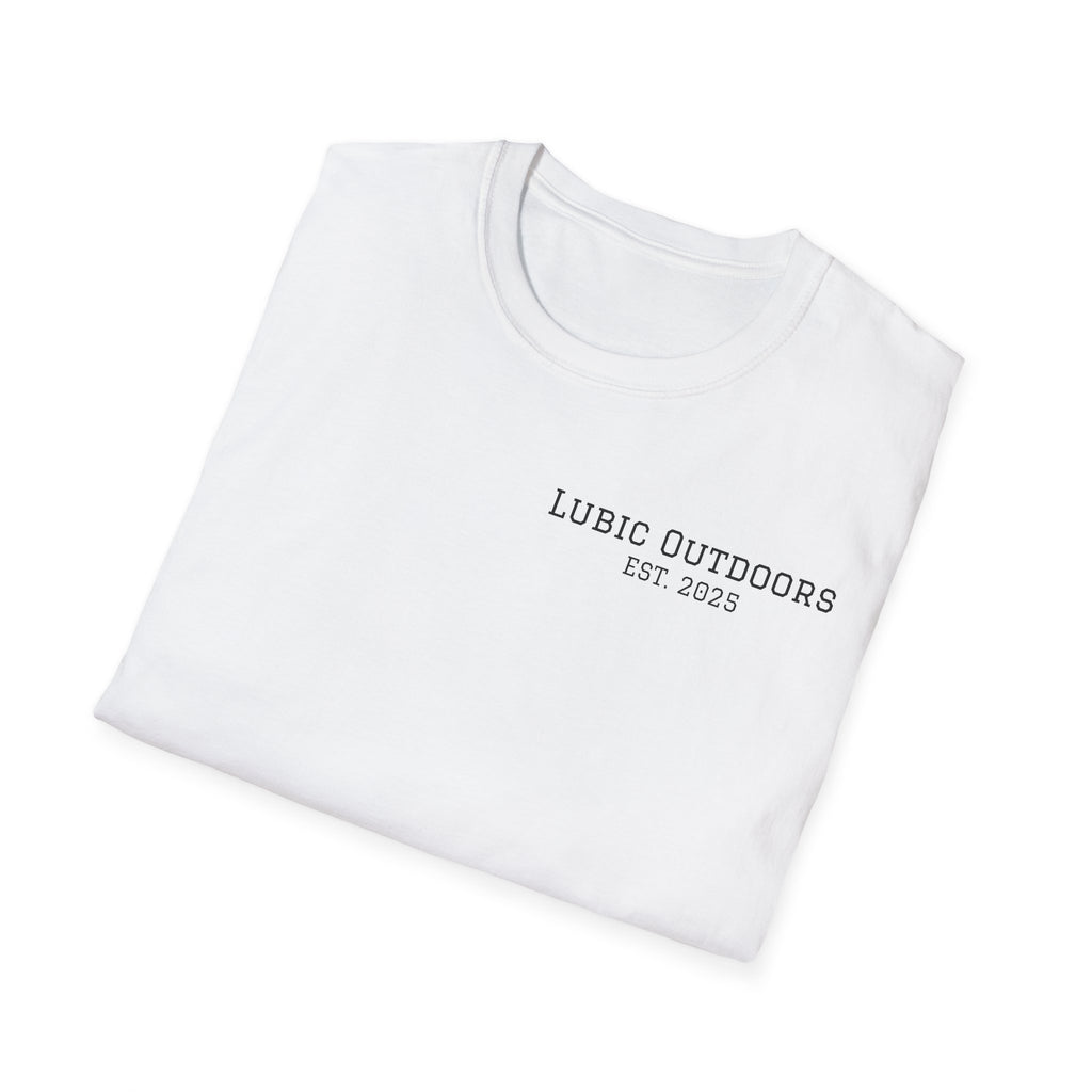 Duck Graphic T-Shirt — "Lubic Outdoors" Mallard Fly Design
