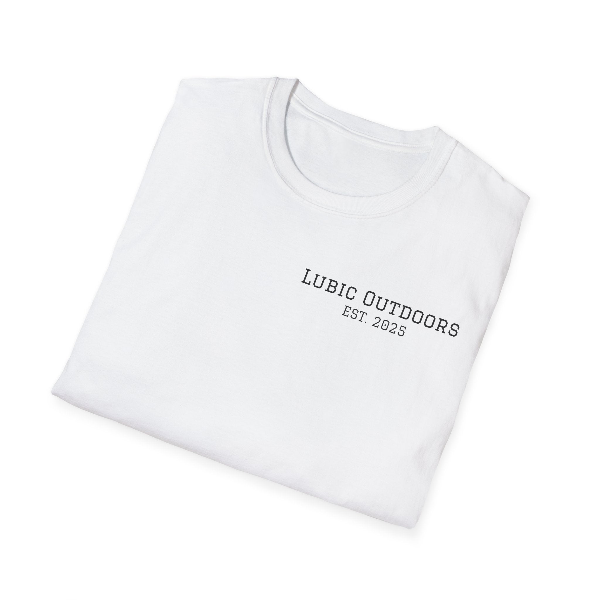 Duck Graphic T-Shirt — "Lubic Outdoors" Mallard Fly Design