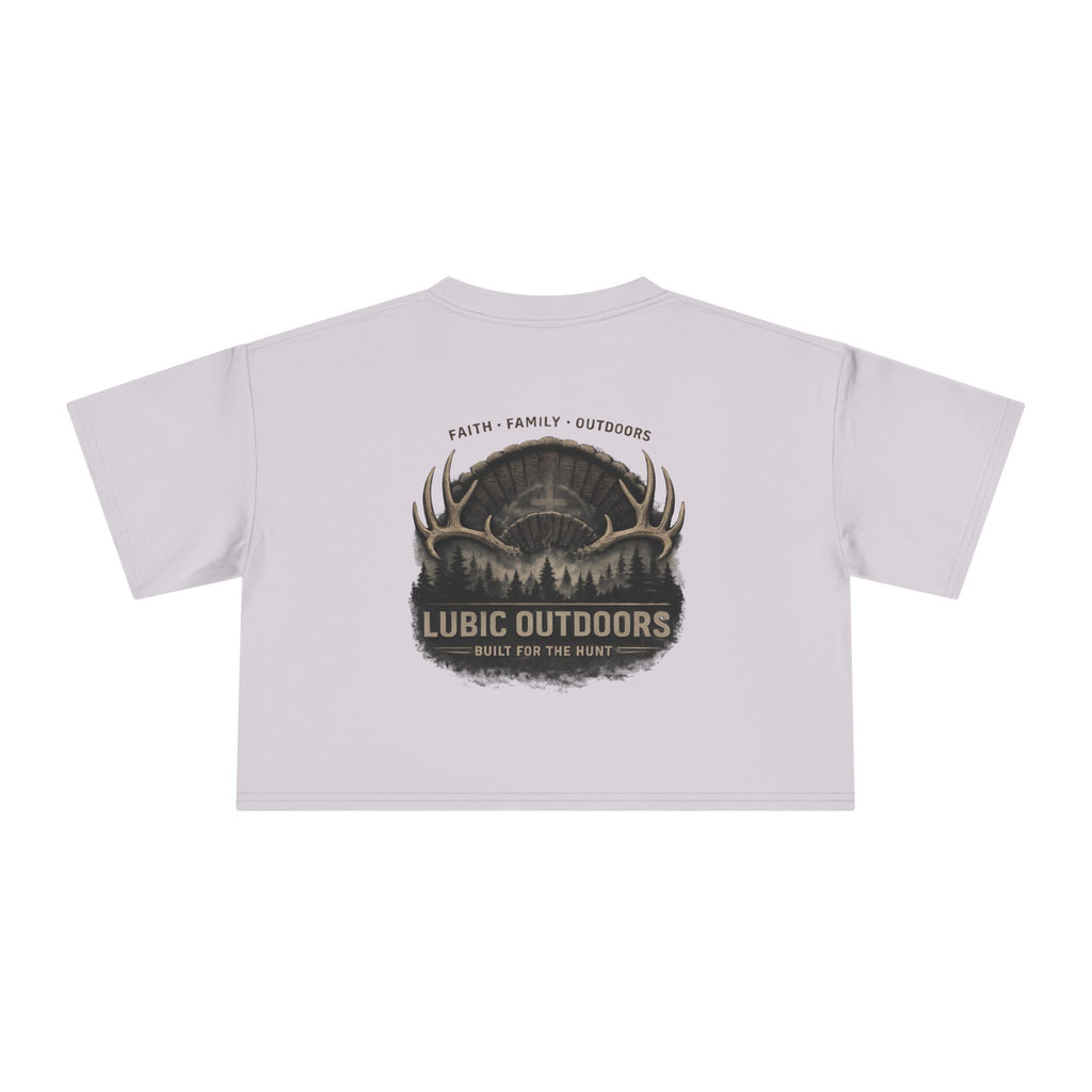 Lubic Outdoors Women's Crop Top  - “Faith Family Outdoors”
