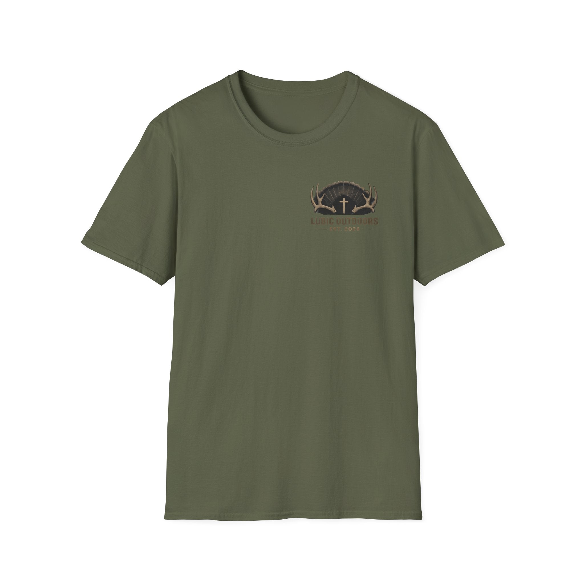 Lubic Outdoors Logo T-Shirt — Faith, Family & Outdoors Hunting Tee