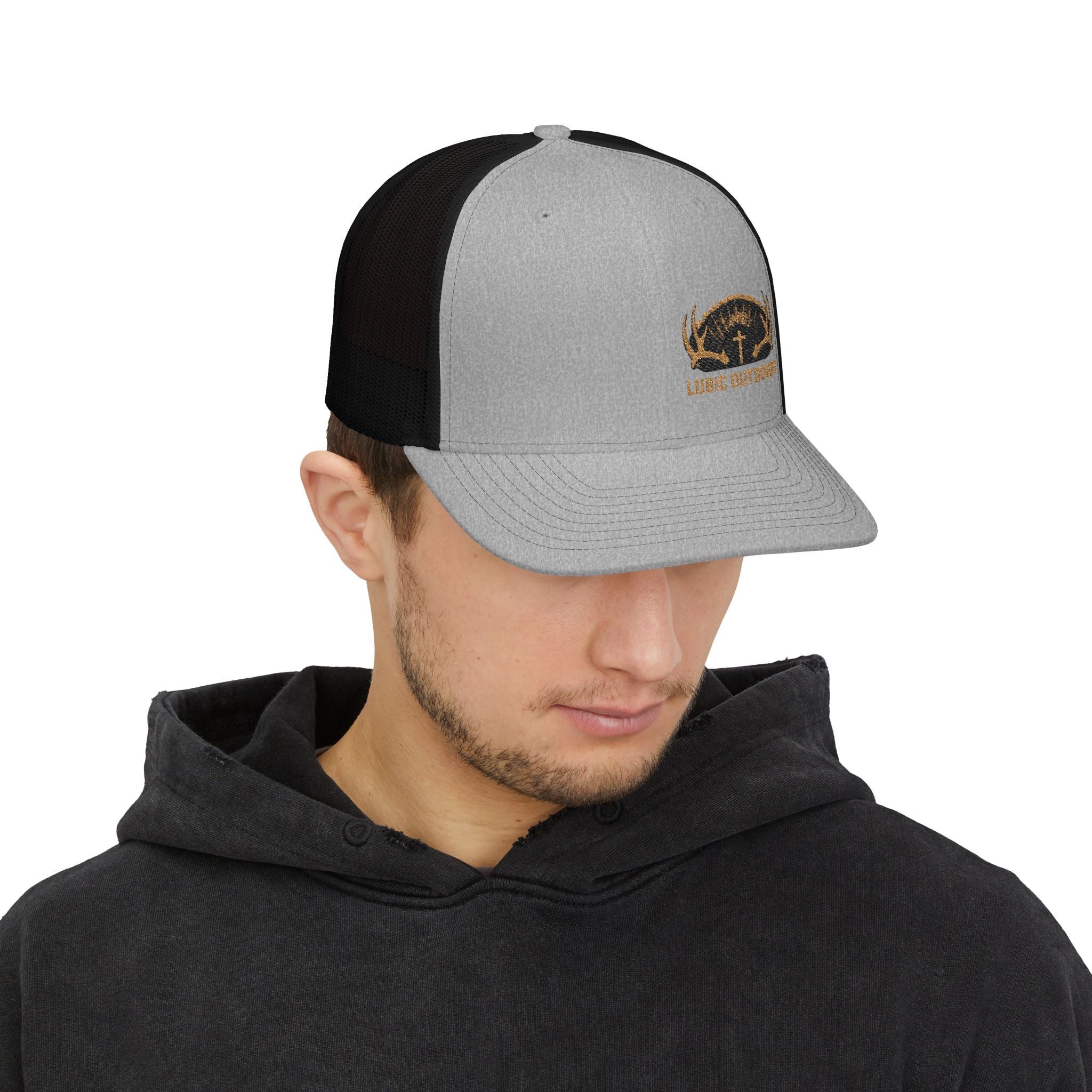 Embroidered Trucker Cap – Lubic Outdoors Logo Snapback