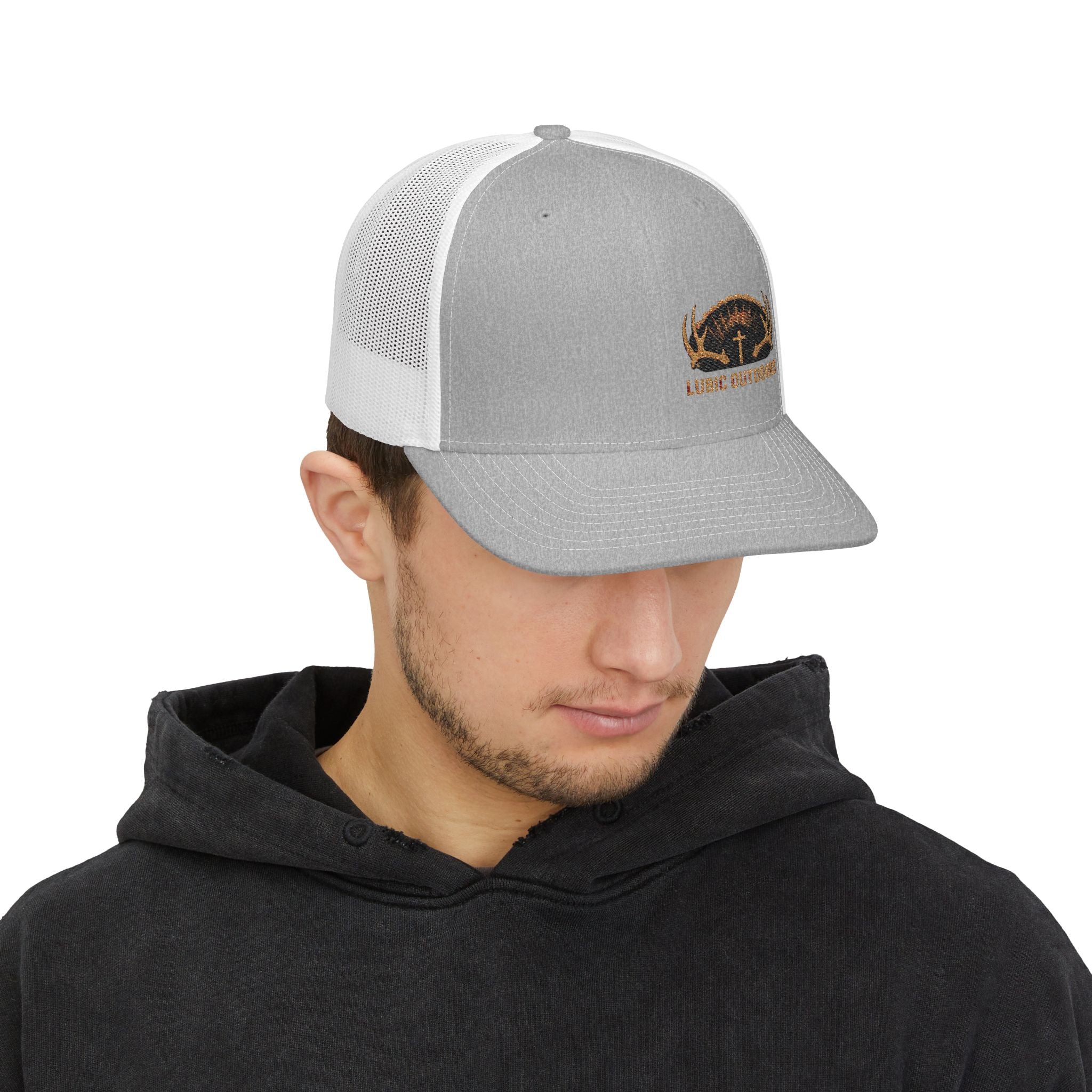 Embroidered Trucker Cap – Lubic Outdoors Logo Snapback