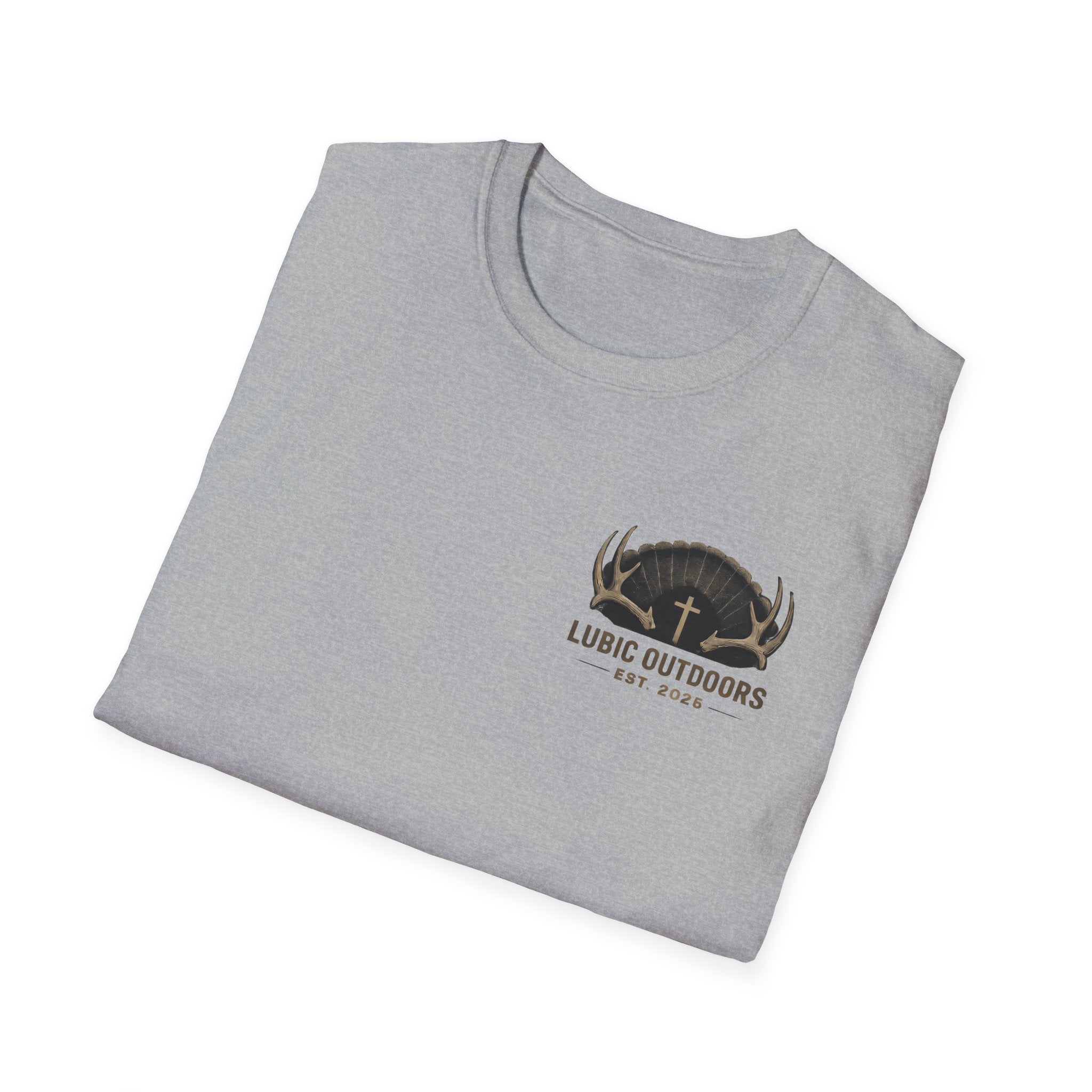 Lubic Outdoors Logo T-Shirt — Faith, Family & Outdoors Hunting Tee