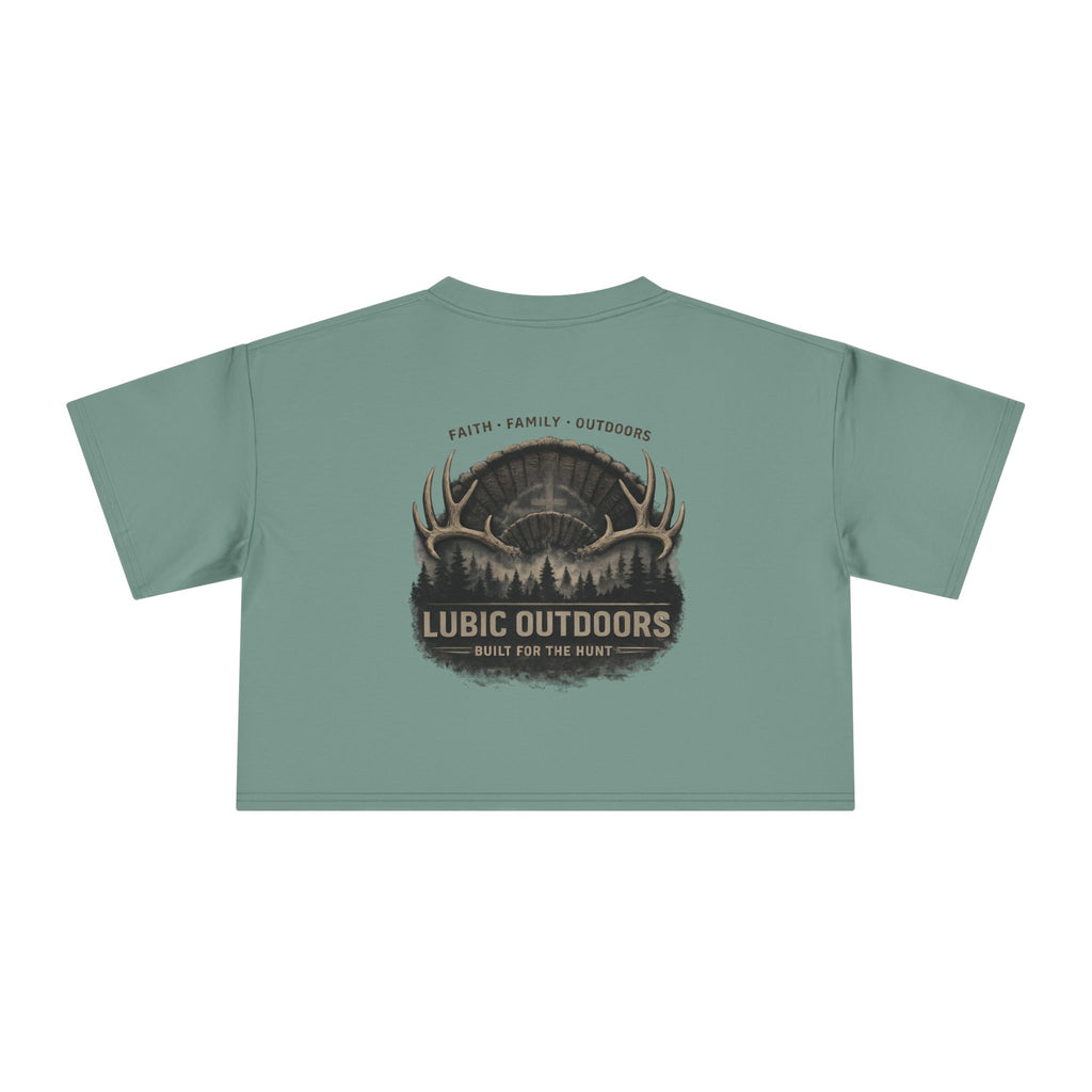 Lubic Outdoors Women's Crop Top  - “Faith Family Outdoors”