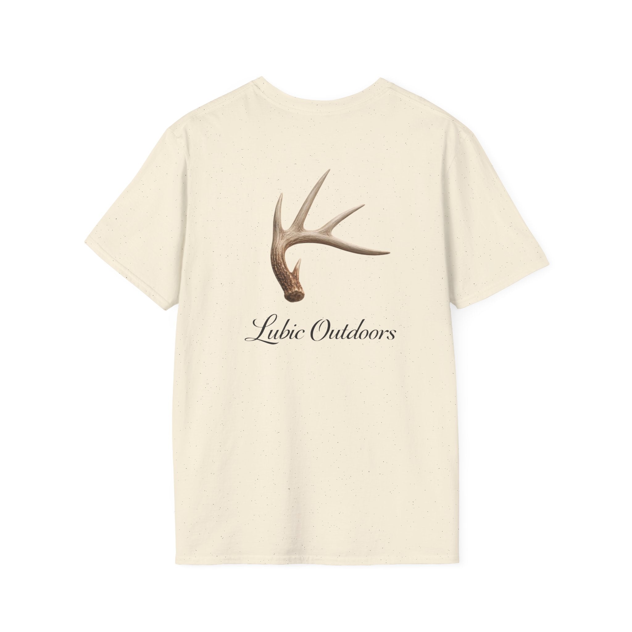 Whitetail Shed T-Shirt — "Lubic Outdoors" Graphic Tee