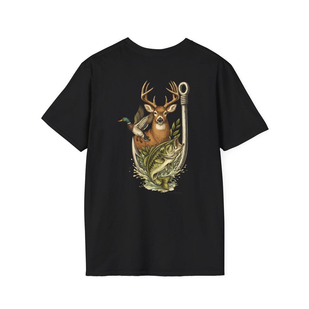 Outdoors T-Shirt — 'Lubic Outdoors' Hunting & Fishing Graphic Tee