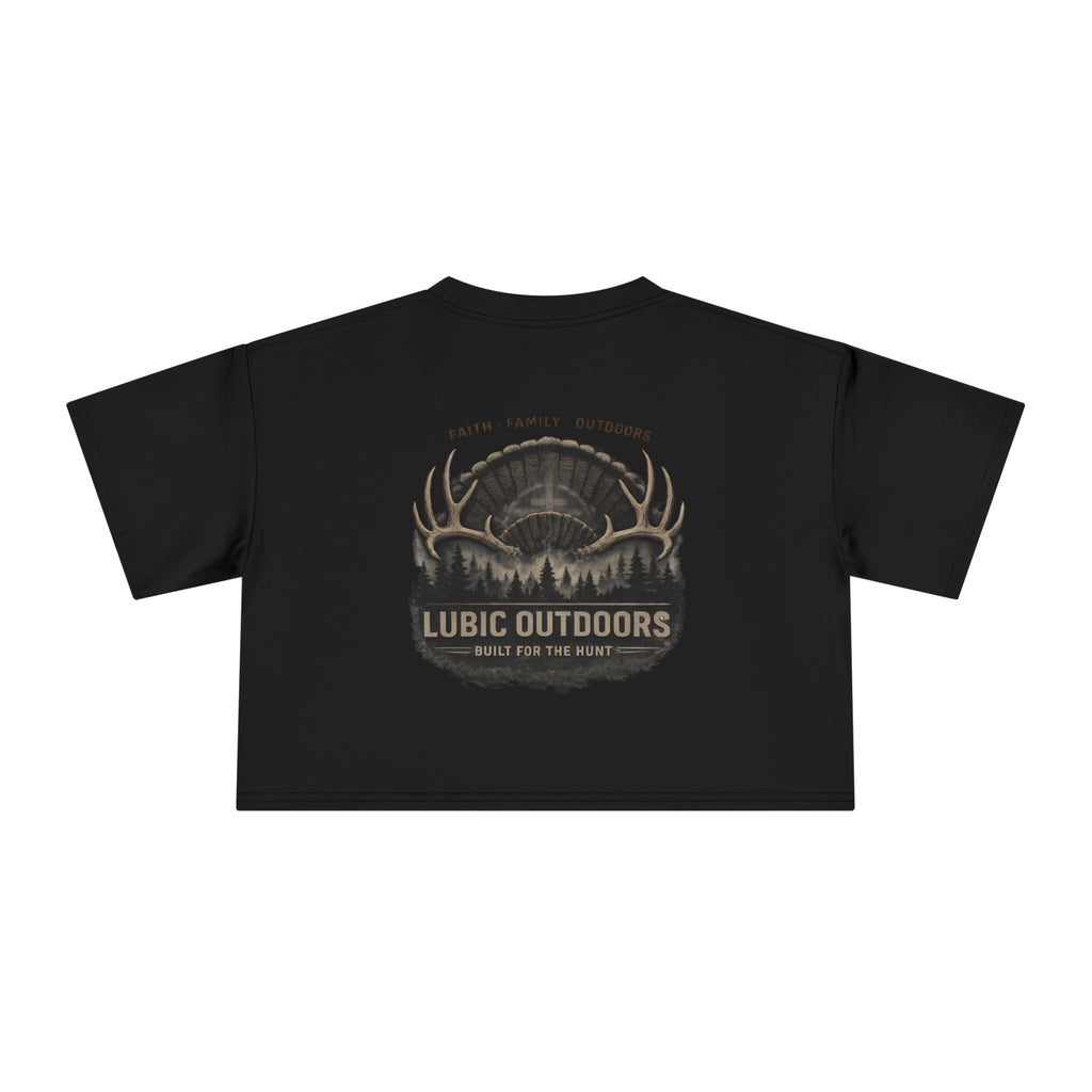 Lubic Outdoors Women's Crop Top  - “Faith Family Outdoors”