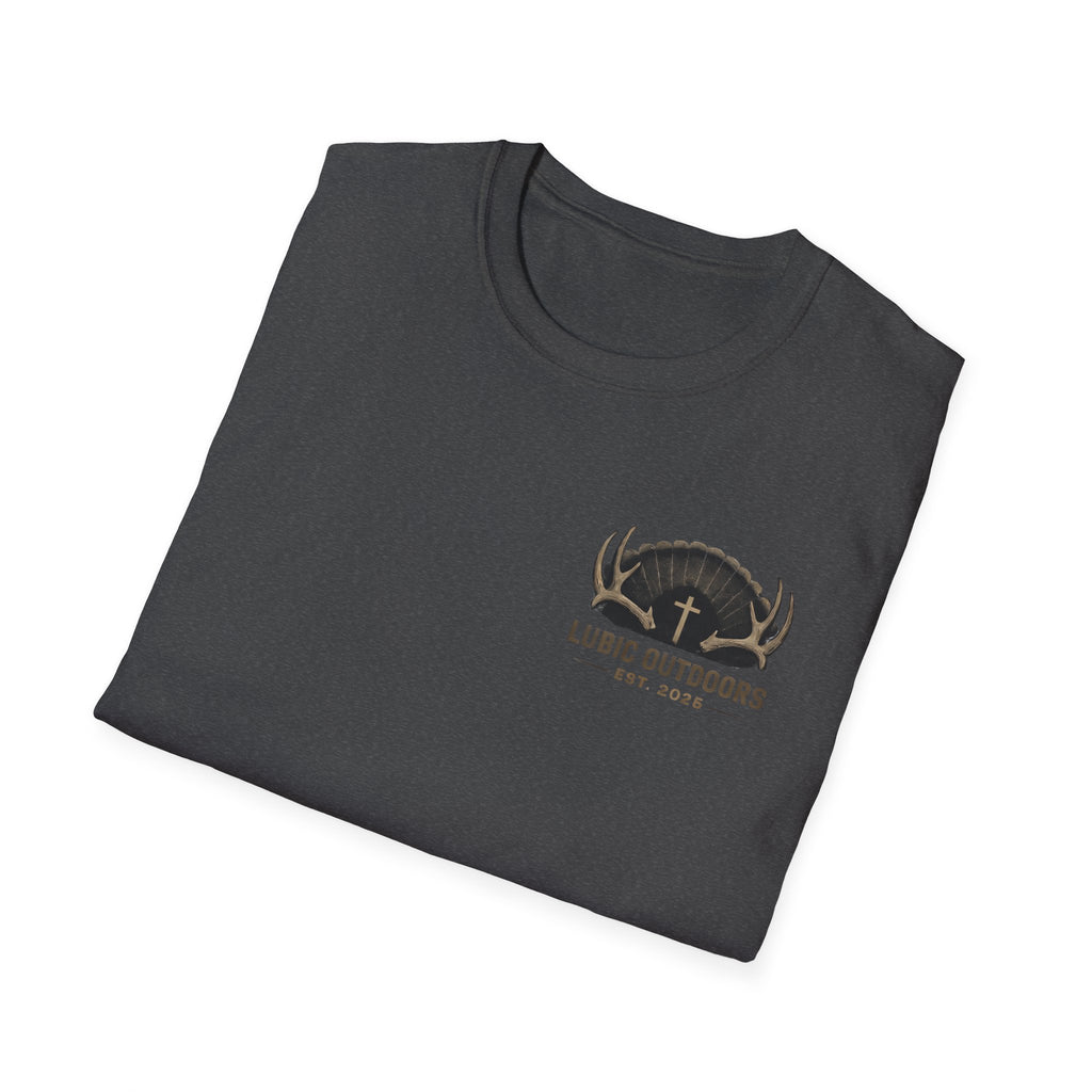 Lubic Outdoors Logo T-Shirt — Faith, Family & Outdoors Hunting Tee