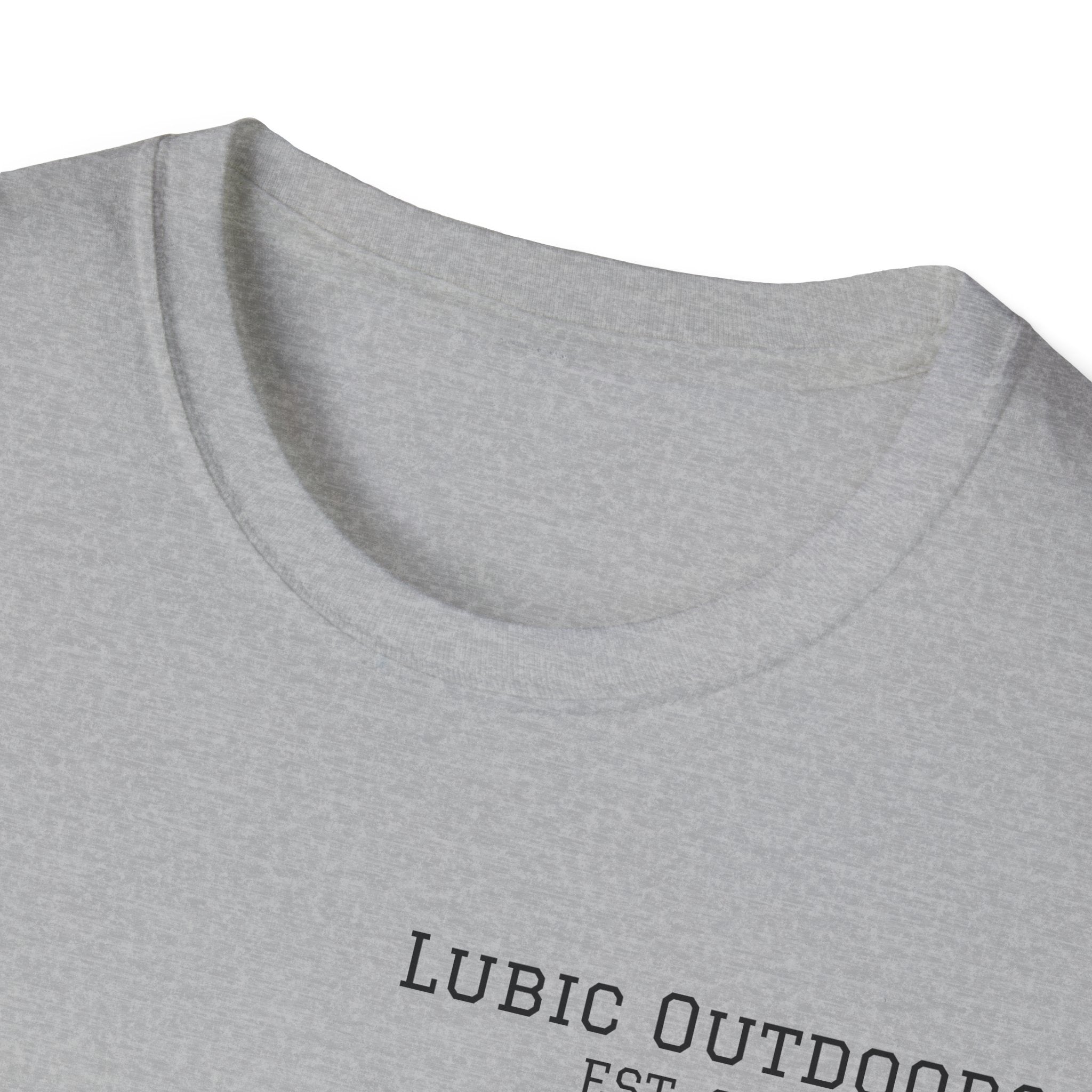 Duck Graphic T-Shirt — "Lubic Outdoors" Mallard Fly Design