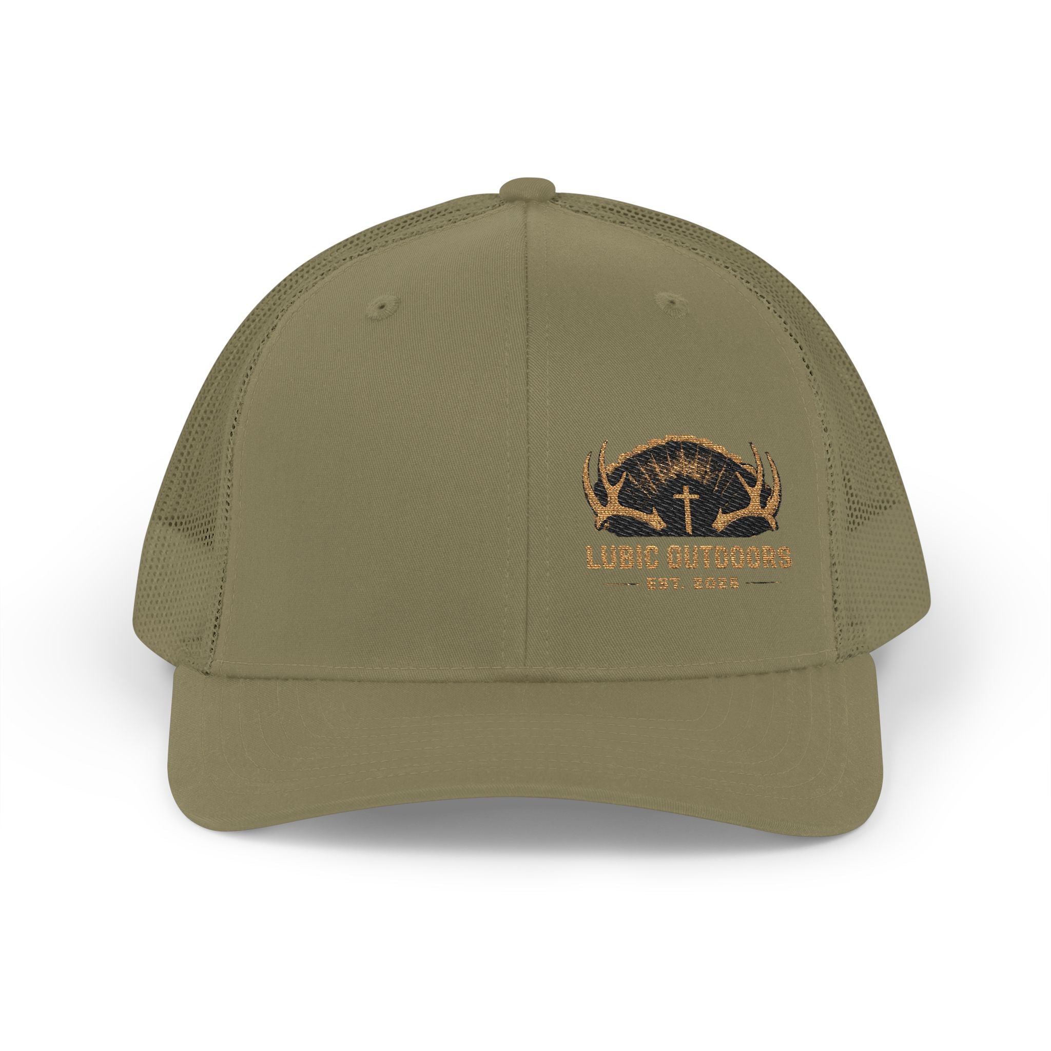 Embroidered Trucker Cap – Lubic Outdoors Logo Snapback