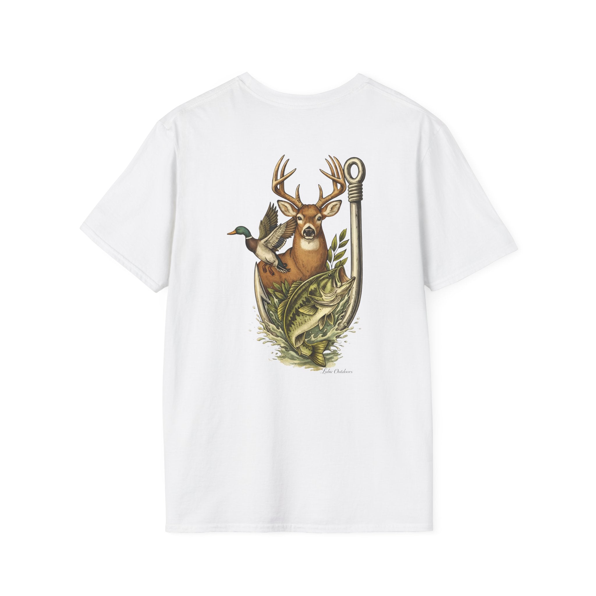 Outdoors T-Shirt — 'Lubic Outdoors' Hunting & Fishing Graphic Tee