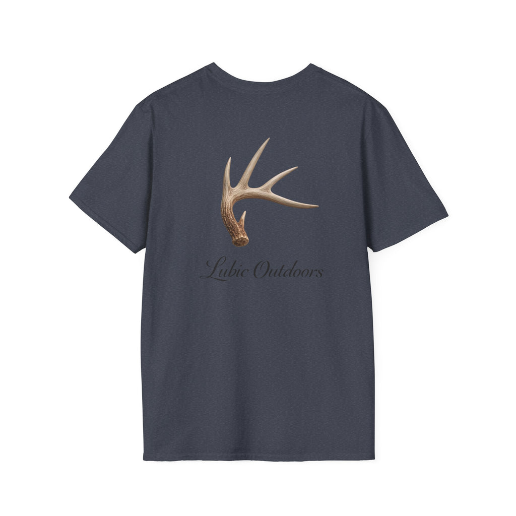 Whitetail Shed T-Shirt — "Lubic Outdoors" Graphic Tee