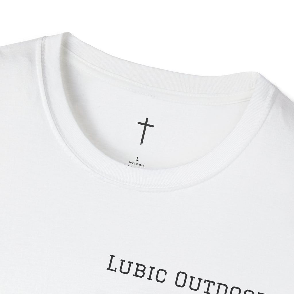 Turkey Illustration T-Shirt — "Lubic Outdoors" Back Print