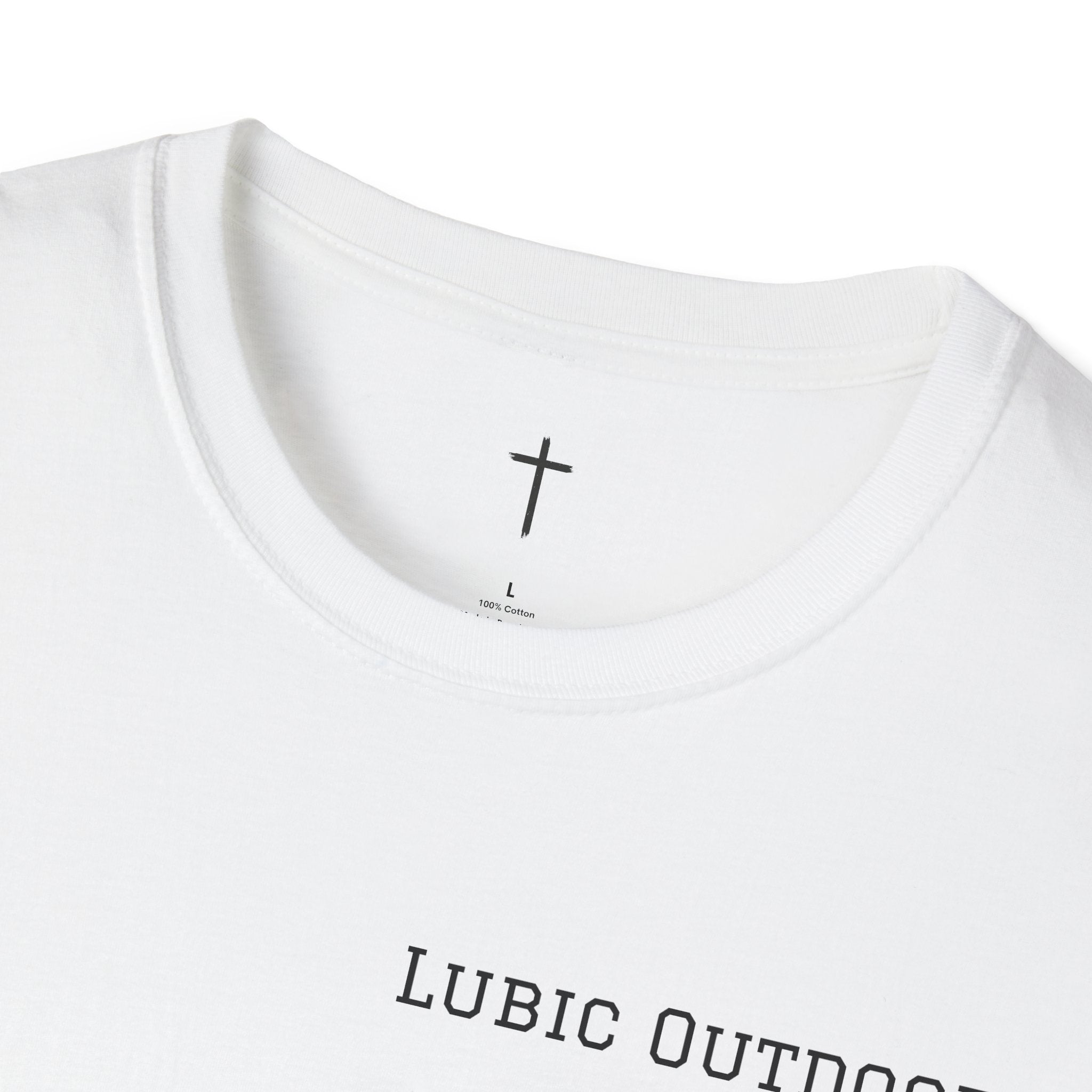 Turkey Illustration T-Shirt — "Lubic Outdoors" Back Print