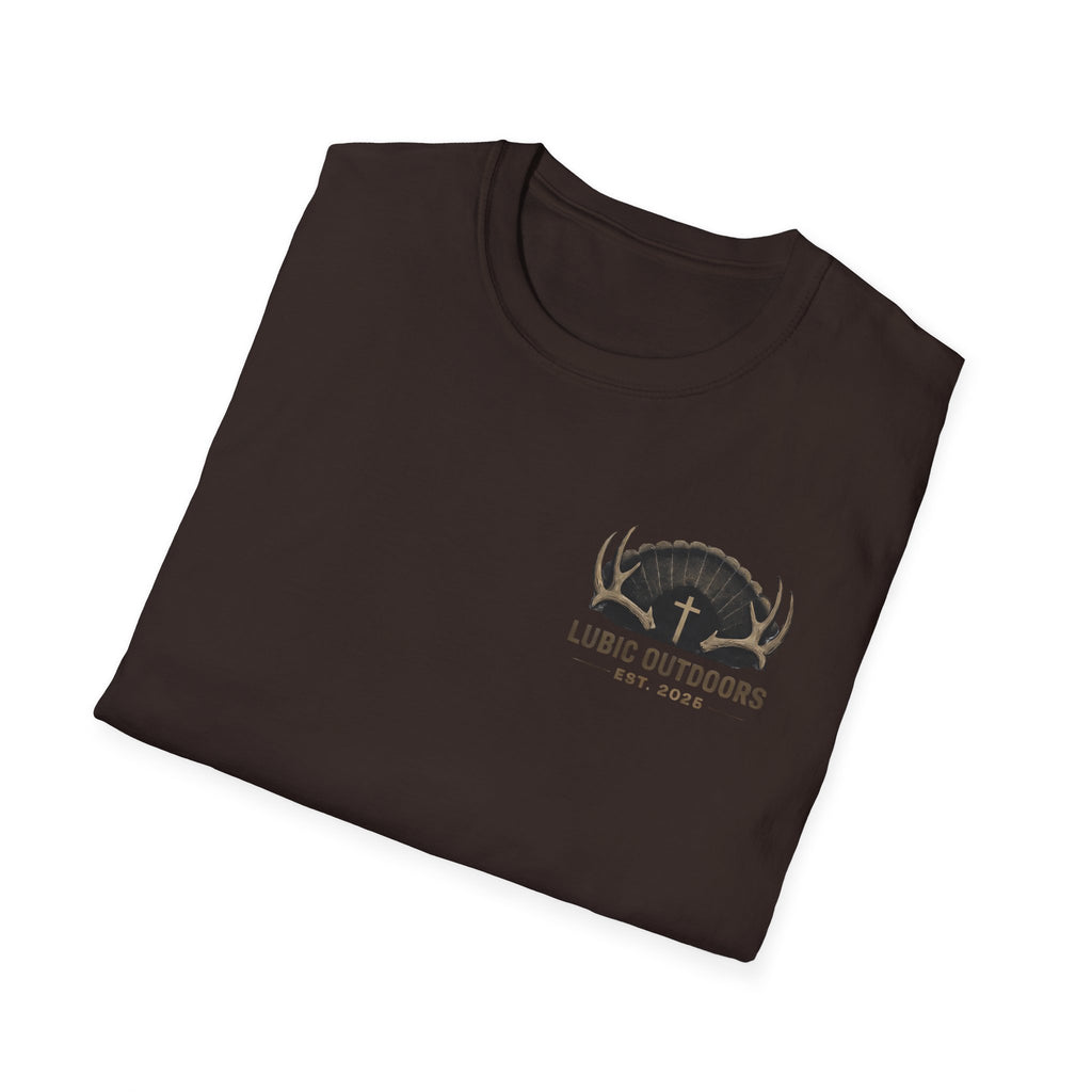 Lubic Outdoors Logo T-Shirt — Faith, Family & Outdoors Hunting Tee