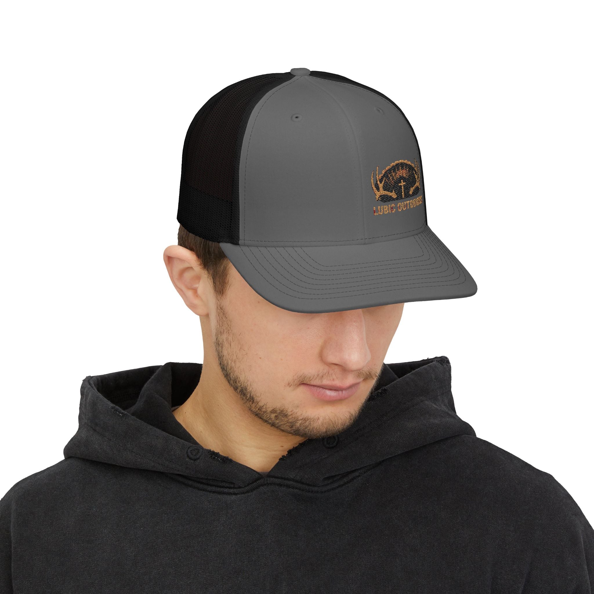 Embroidered Trucker Cap – Lubic Outdoors Logo Snapback