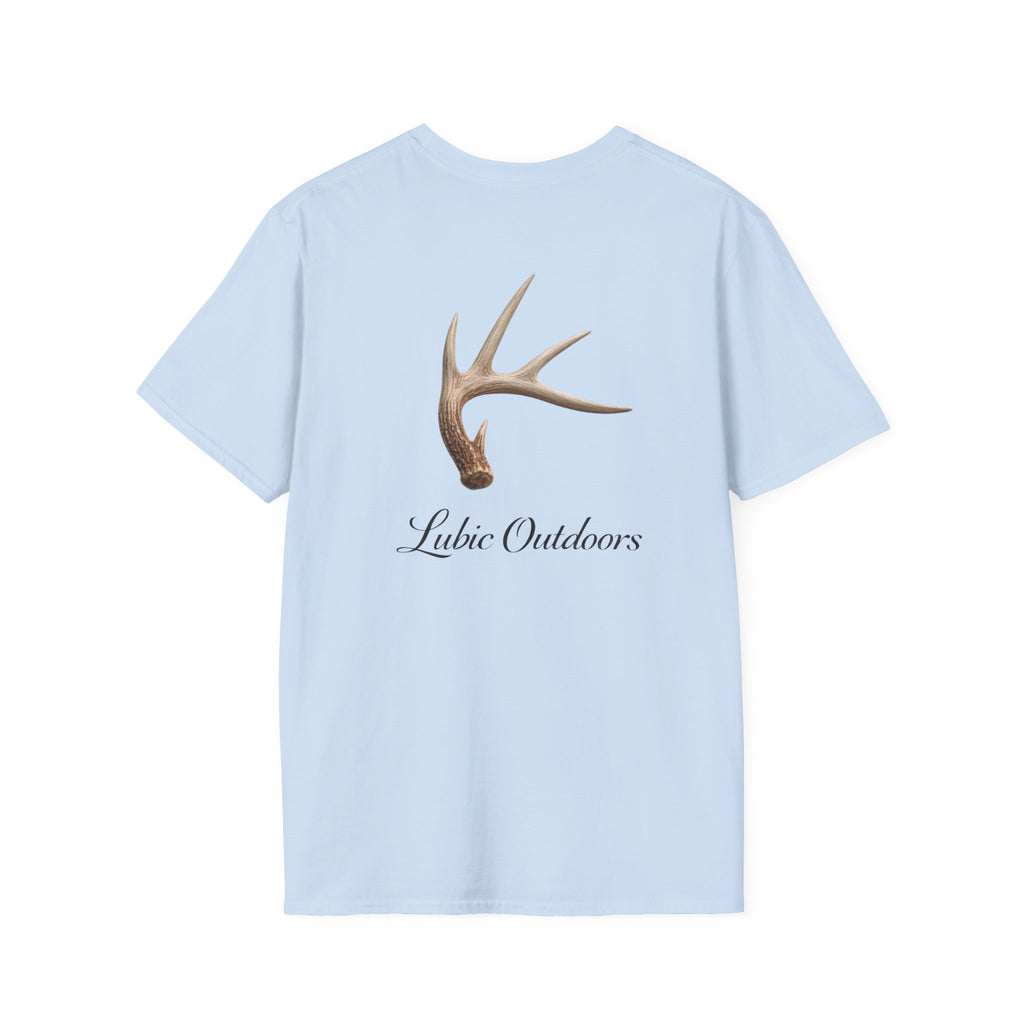 Whitetail Shed T-Shirt — "Lubic Outdoors" Graphic Tee