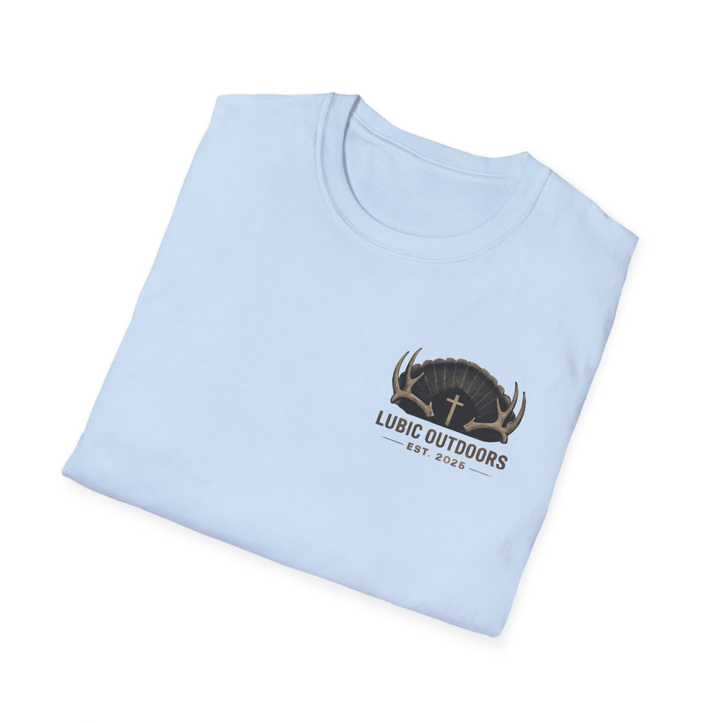 Lubic Outdoors Logo T-Shirt — Faith, Family & Outdoors Hunting Tee
