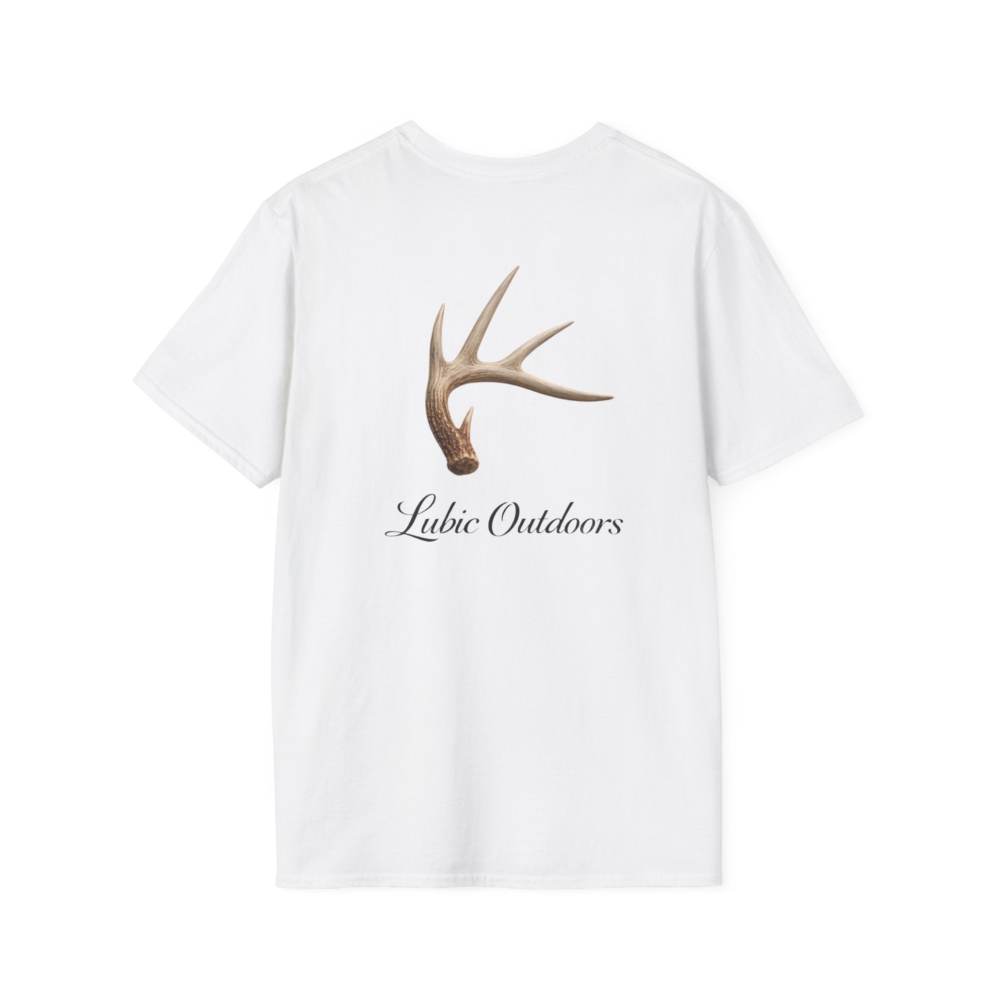 Whitetail Shed T-Shirt — "Lubic Outdoors" Graphic Tee