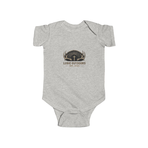 Lubic Outdoors Infant Bodysuit — Logo design