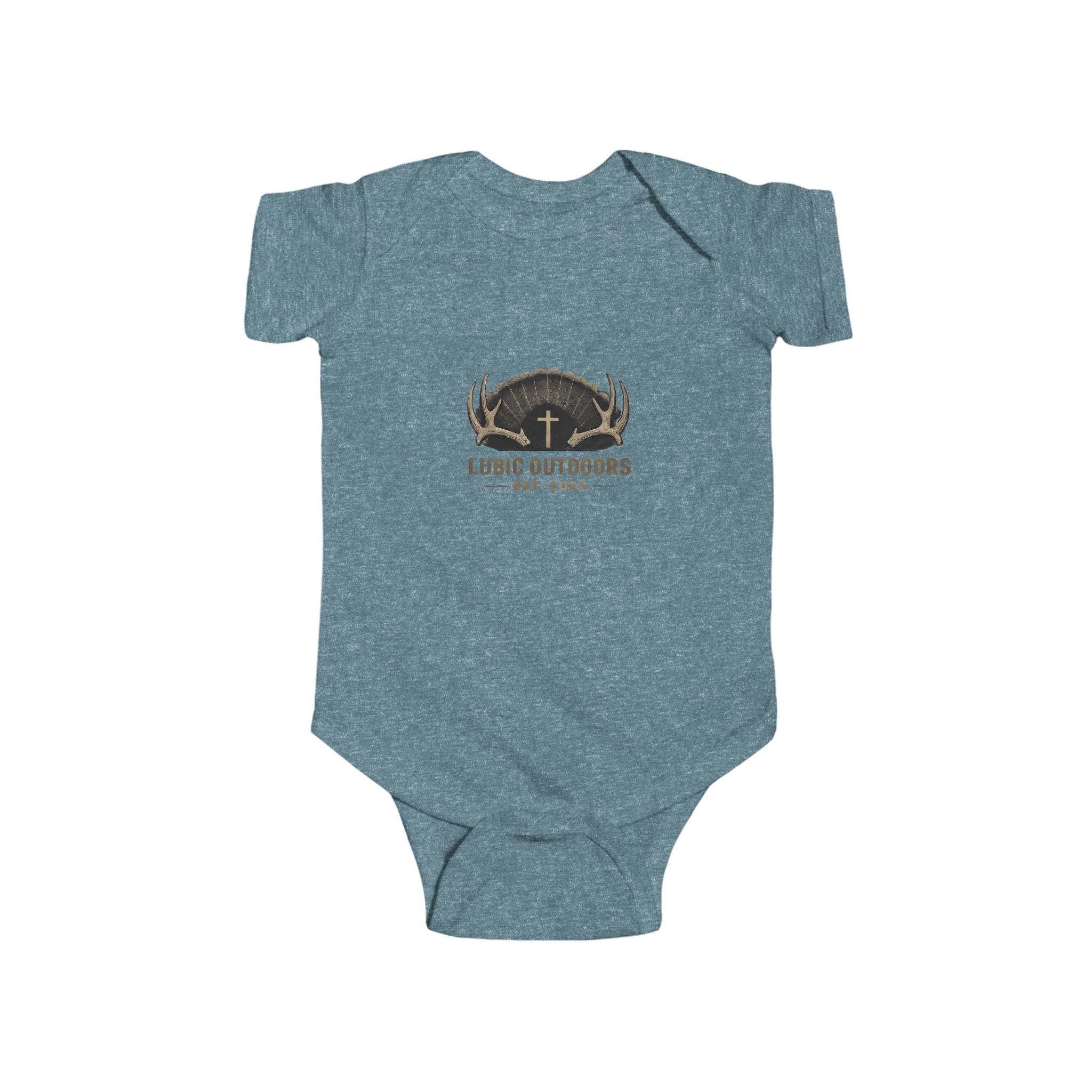 Lubic Outdoors Infant Bodysuit — Logo design