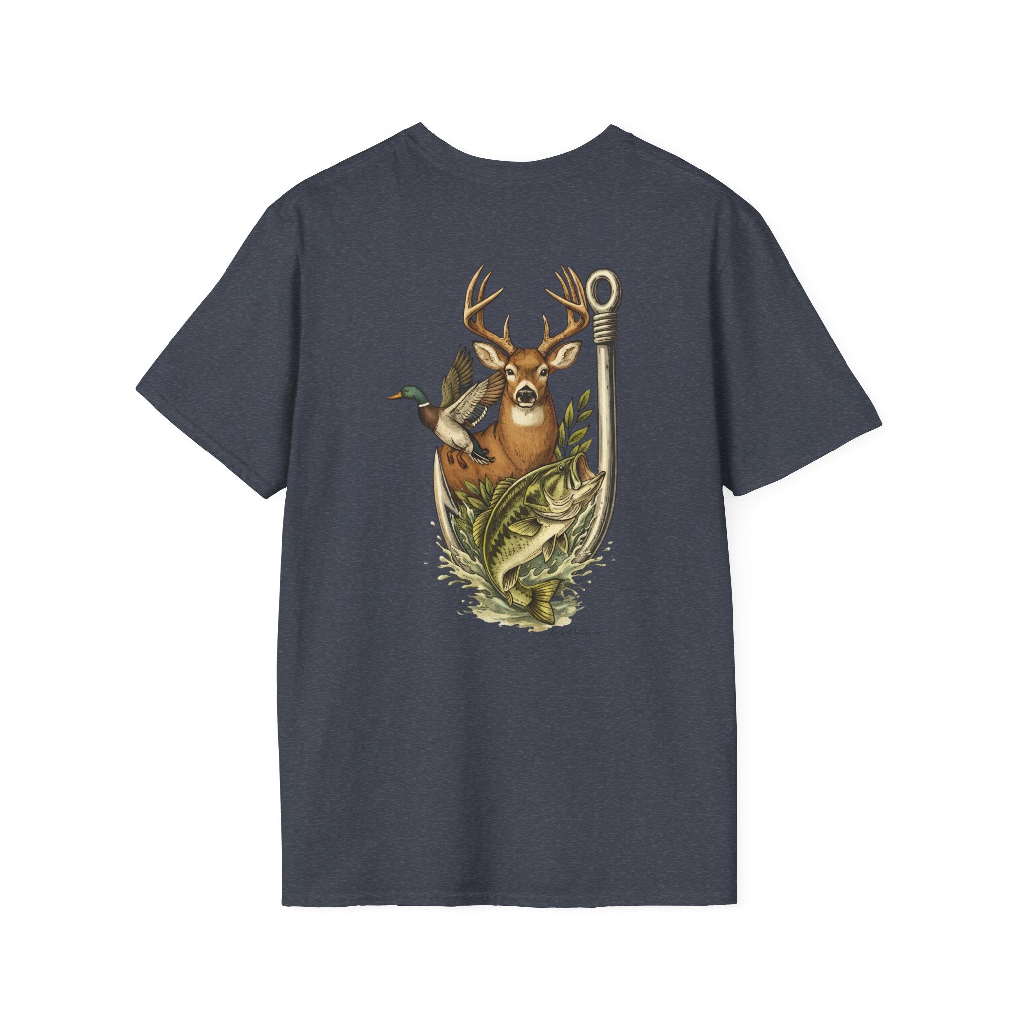 Outdoors T-Shirt — 'Lubic Outdoors' Hunting & Fishing Graphic Tee