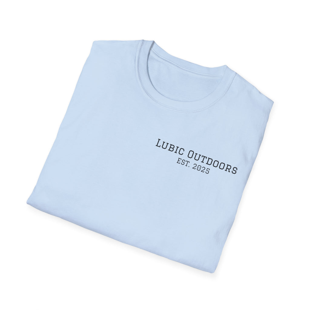 Duck Graphic T-Shirt — "Lubic Outdoors" Mallard Fly Design