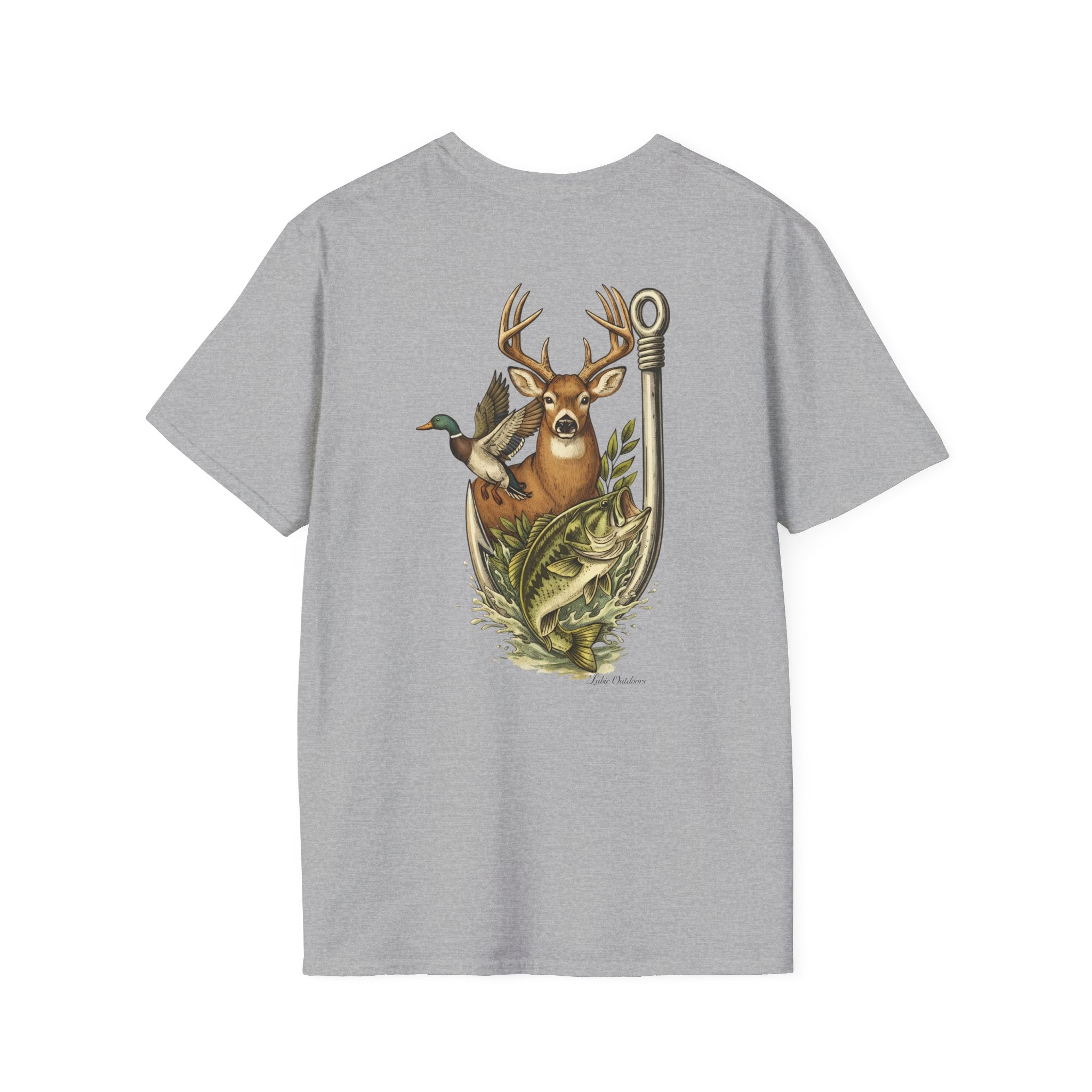Outdoors T-Shirt — 'Lubic Outdoors' Hunting & Fishing Graphic Tee