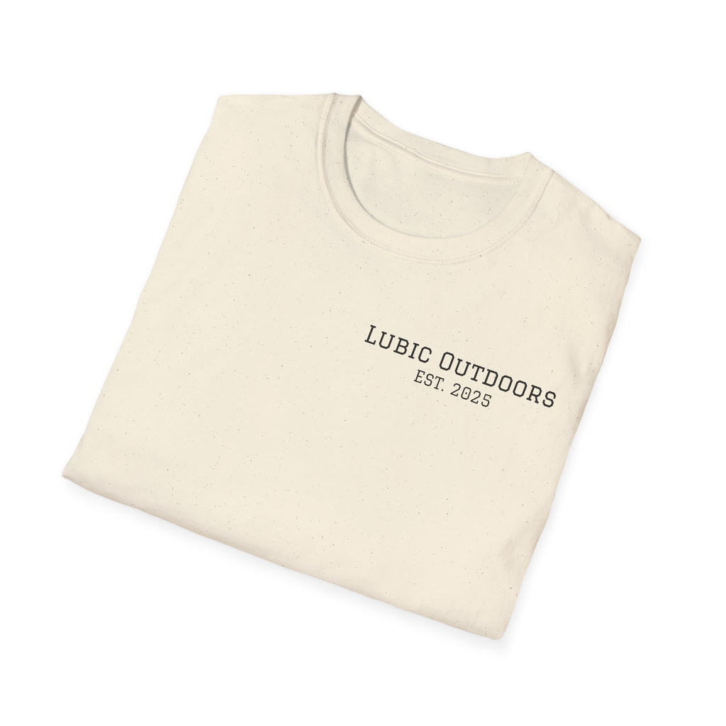 Duck Graphic T-Shirt — "Lubic Outdoors" Mallard Fly Design