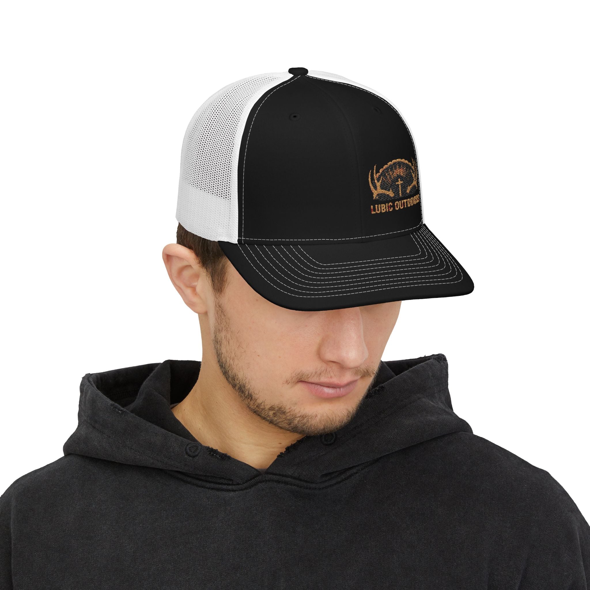 Embroidered Trucker Cap – Lubic Outdoors Logo Snapback